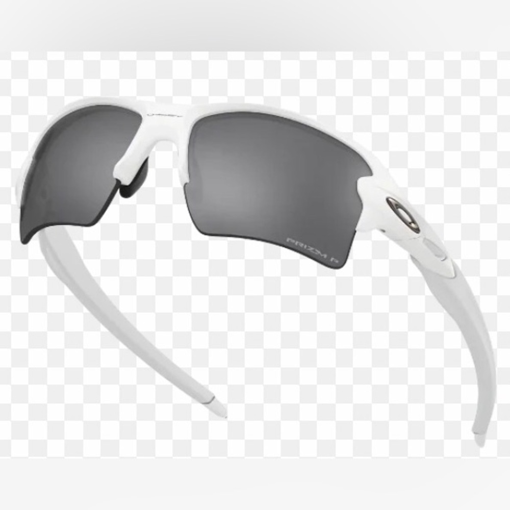 $169 Oakley Flak White Frame Performance Sunglass… - image 8